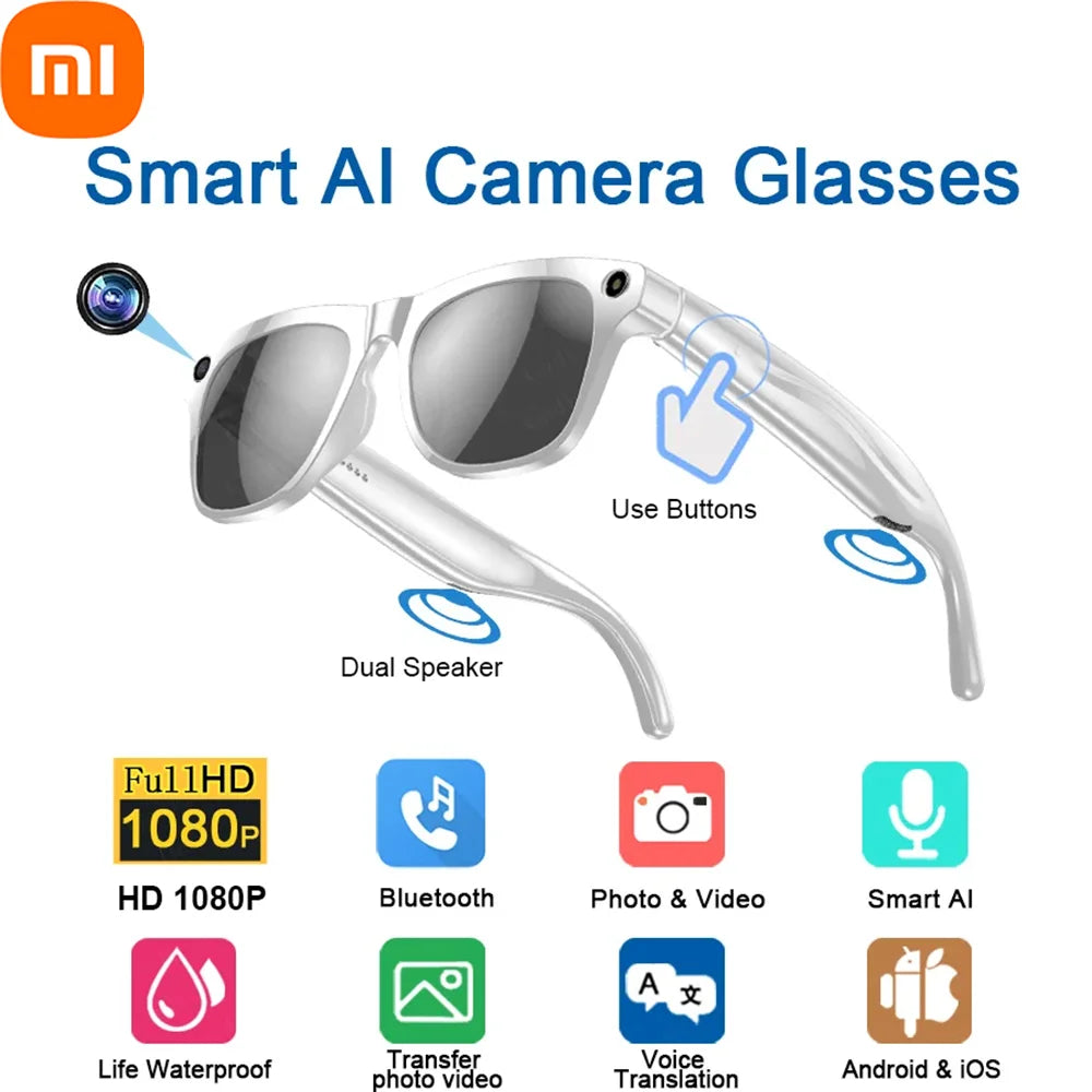 Lunettes Intelligentes Xiaomi - Caméra 8K & Assistant IA