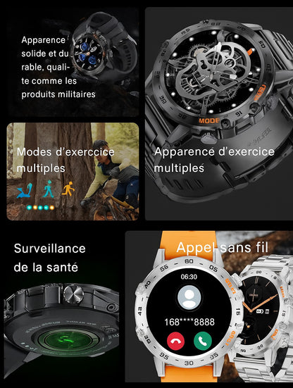 LIGE Men's Watch Onyxus Fitforce K52