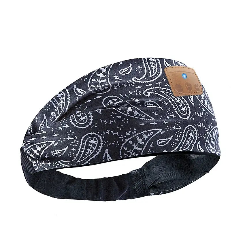 Bandeau Bluetooth Sport motif fleuri
