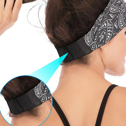 Vue de l'arrière du Bandeau Bluetooth Sport