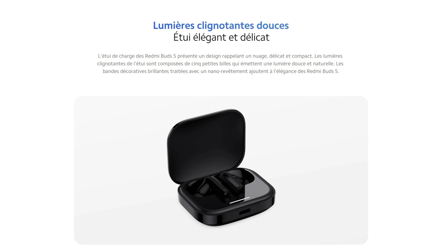 Ecouteurs Redmi Buds 5