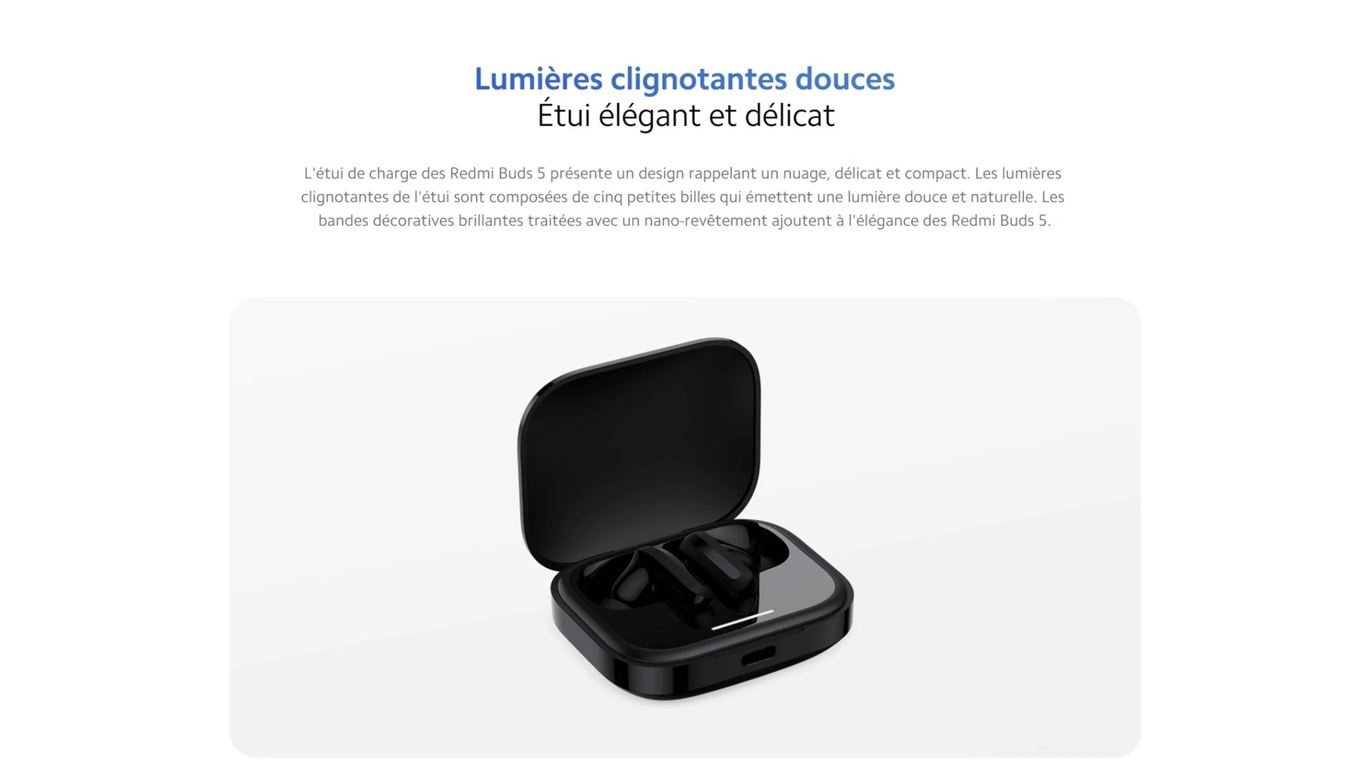 Ecouteurs Redmi Buds 5