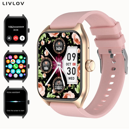 Montre Connectée LIVLOV Rose