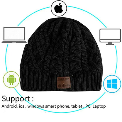 Bonnet avec écouteurs - BLEMCO.FR