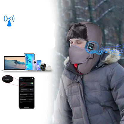 Chapeau de Trappeur Bluetooth - BLEMCO.FR