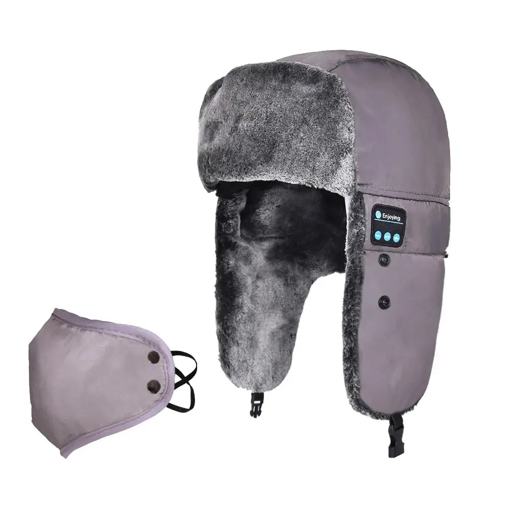 Chapeau de Trappeur Bluetooth - BLEMCO.FR