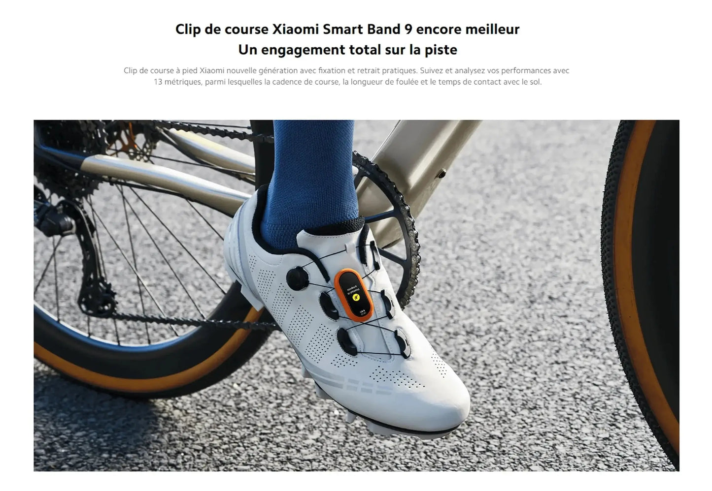 Montre accrocher aux chaussures pour le sport
