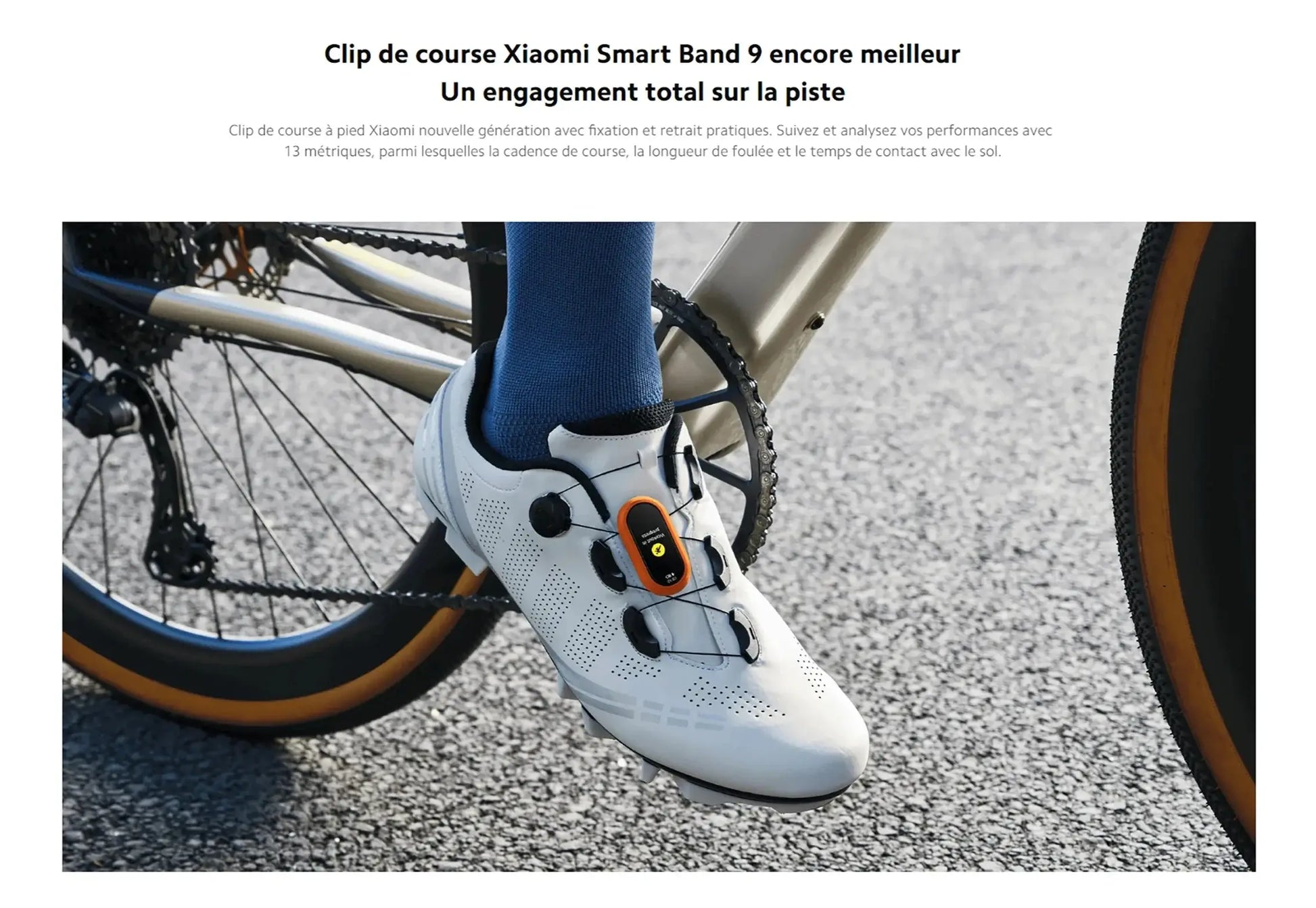 Montre accrocher aux chaussures pour le sport