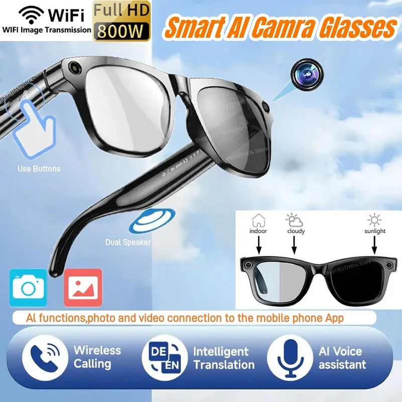 Lunettes Intelligentes BMAD pc noir