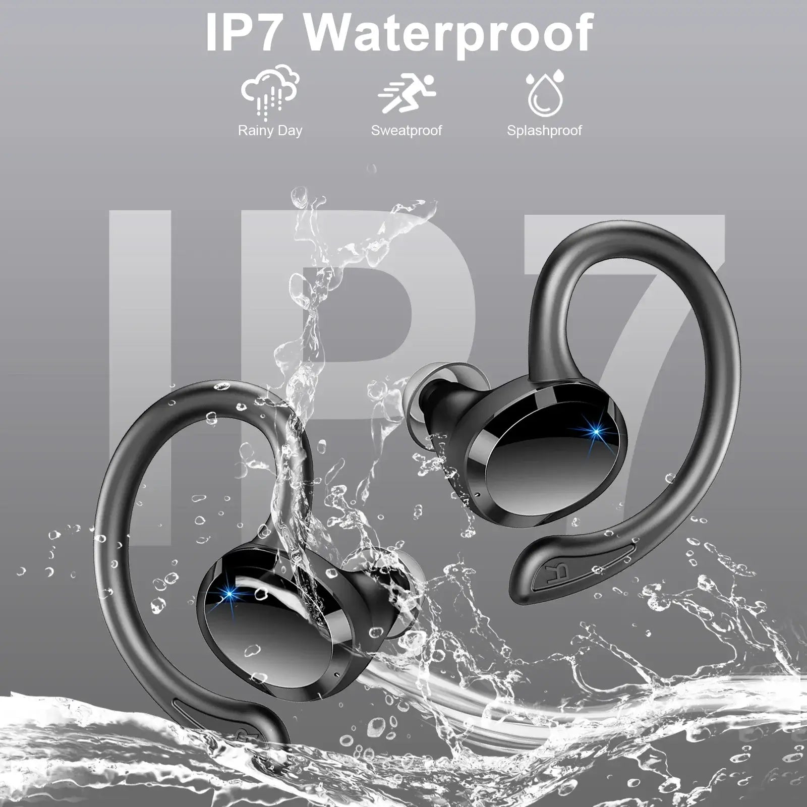 Etanchéité des Écouteurs Drsaec Bluetooth IP7