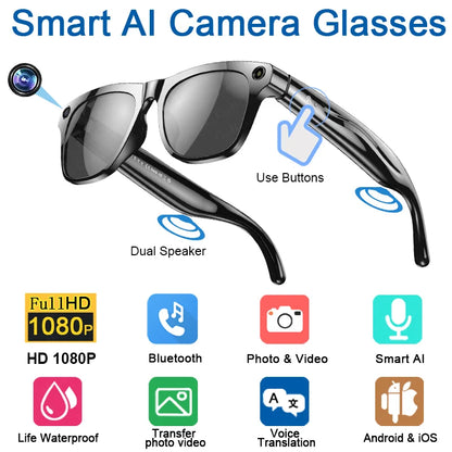 Lunettes Intelligentes BMAD Noir