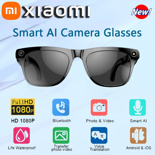 Lunettes Intelligentes Xiaomi - Caméra 8K & Assistant IA