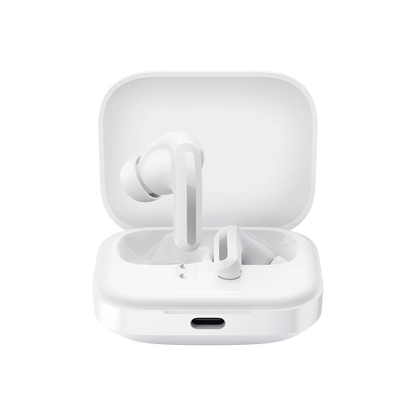 Ecouteurs Redmi Buds 5 blanc dans leur boitier