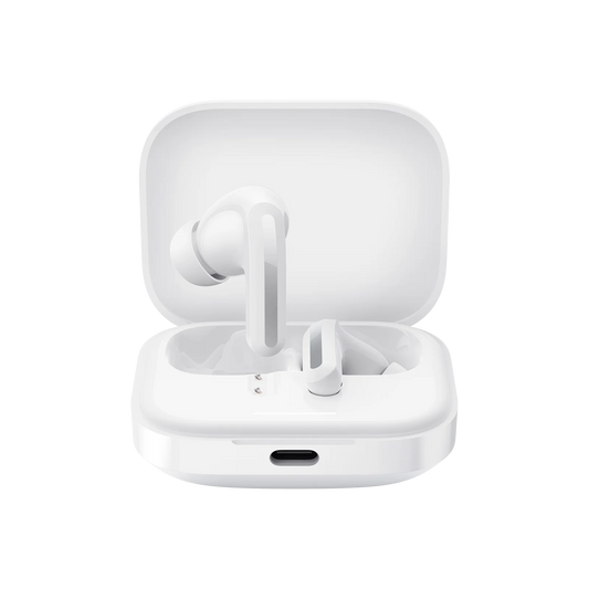 Ecouteurs Redmi Buds 5 blanc dans leur boitier