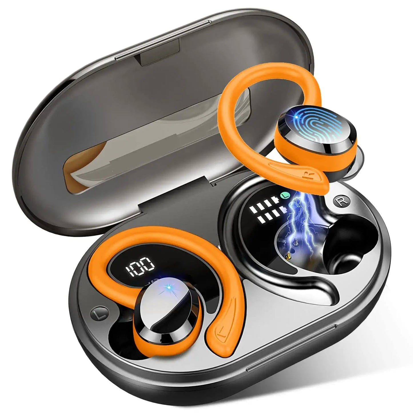 Écouteurs Drsaec Bluetooth Orange