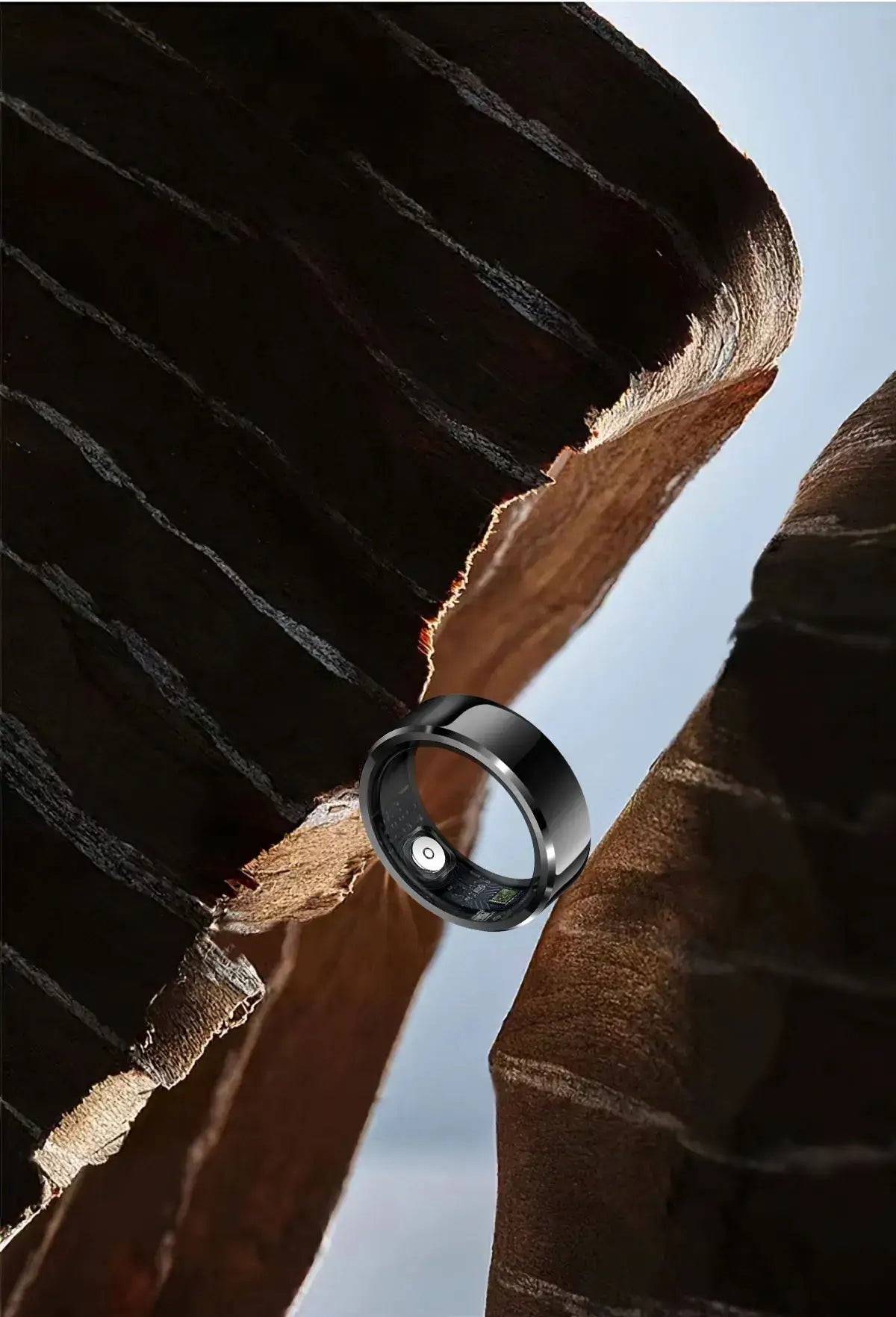 Vue d'en dessous de la Bague Connectée R6 Pro 2025 