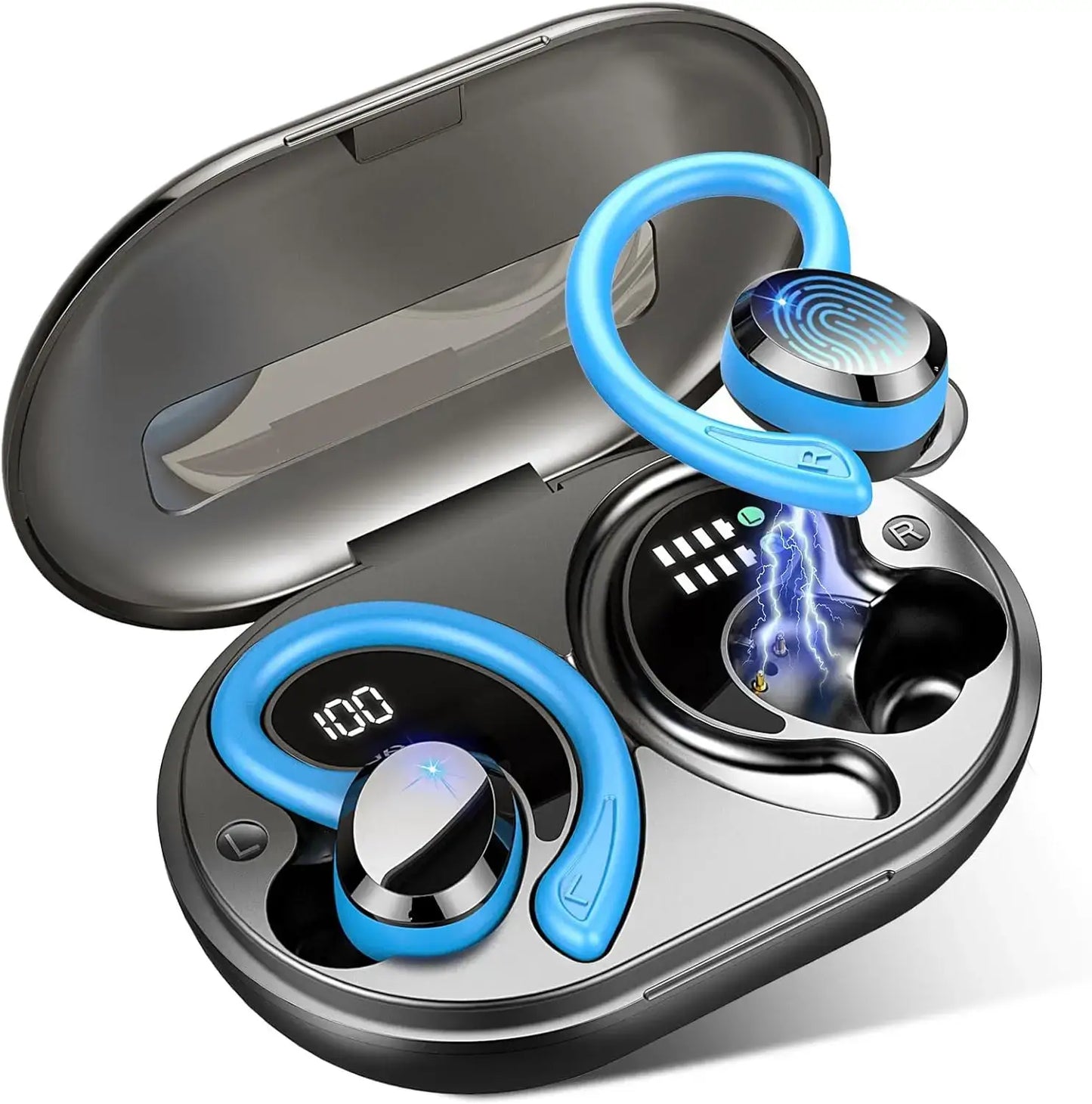 Écouteurs Drsaec Bluetooth Bleu