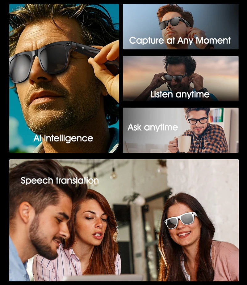 Lunettes Intelligentes Xiaomi - Caméra 8K & Assistant IA