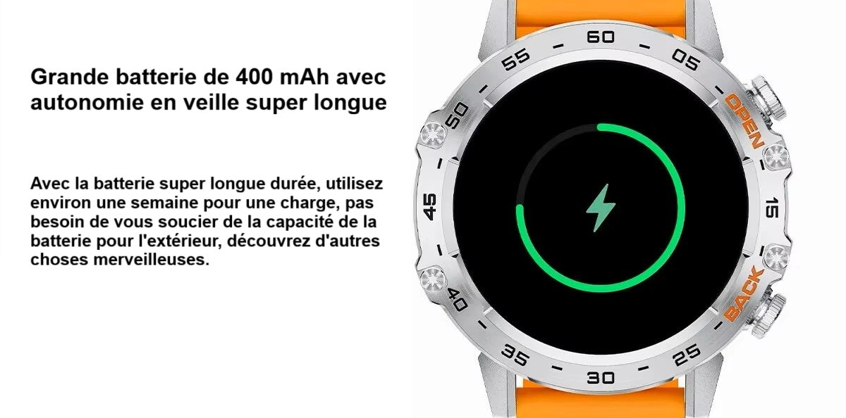LIGE Men's Watch Onyxus Fitforce K52