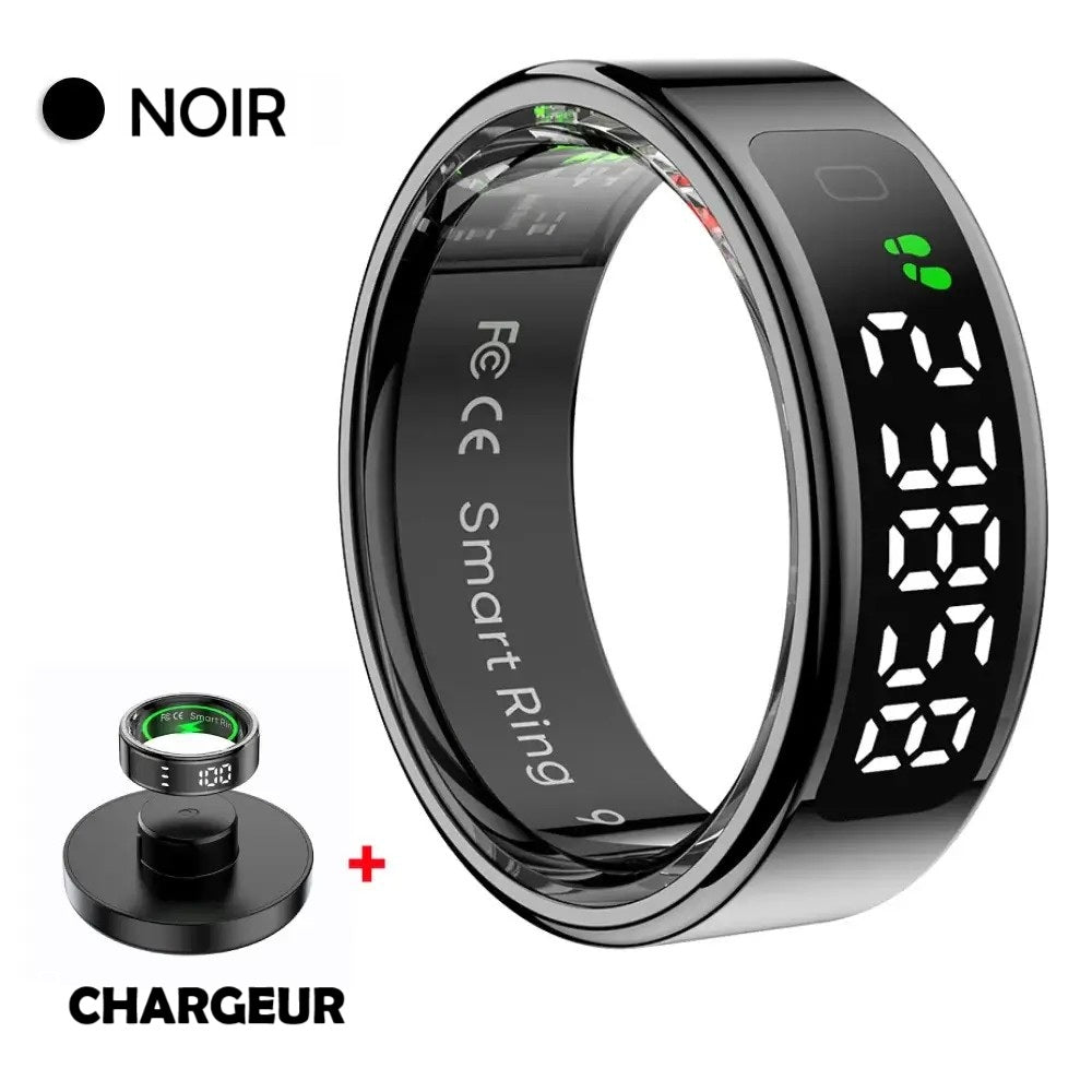 Bague Connectée R11 – Suivi Santé & Écran Tactile