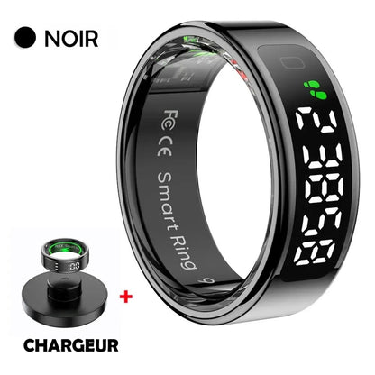 Bague Connectée R11 – Suivi Santé & Écran Tactile
