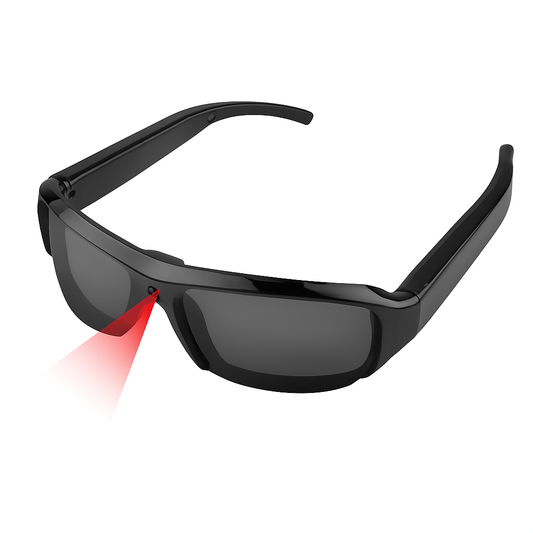 🕶️🎥 Lunettes de Soleil avec Caméra Intégrée HD – Filmez discrètement en mouvement